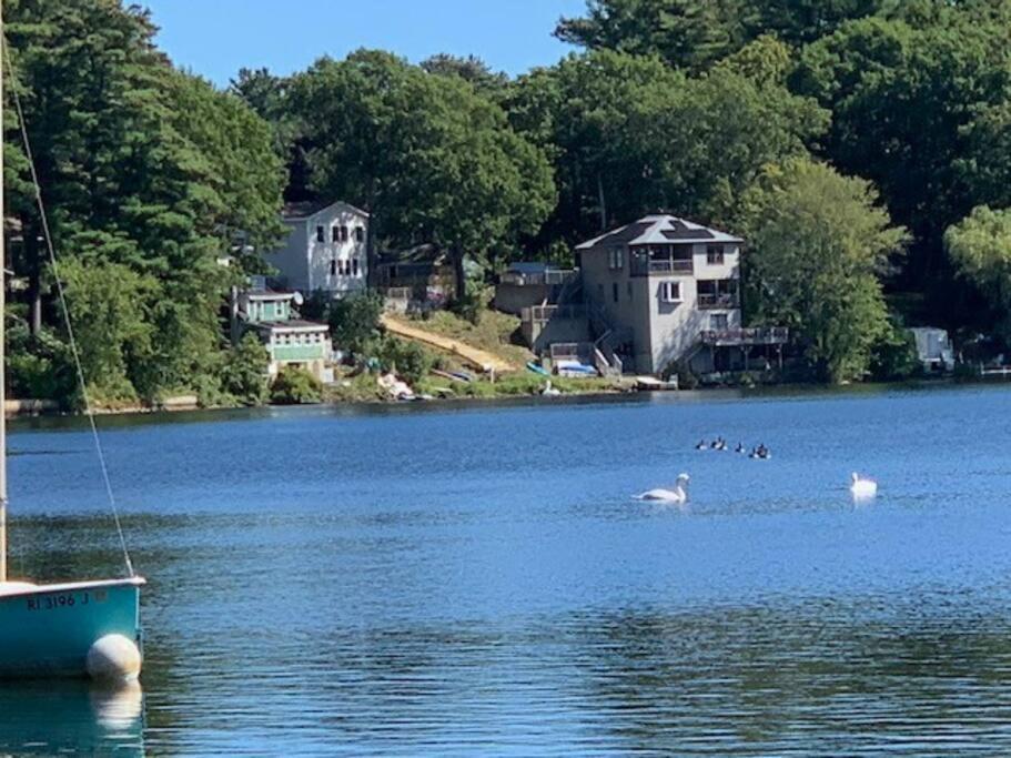 Lake Attitash Waterfront W/ Private Dock Amesbury Extérieur photo
